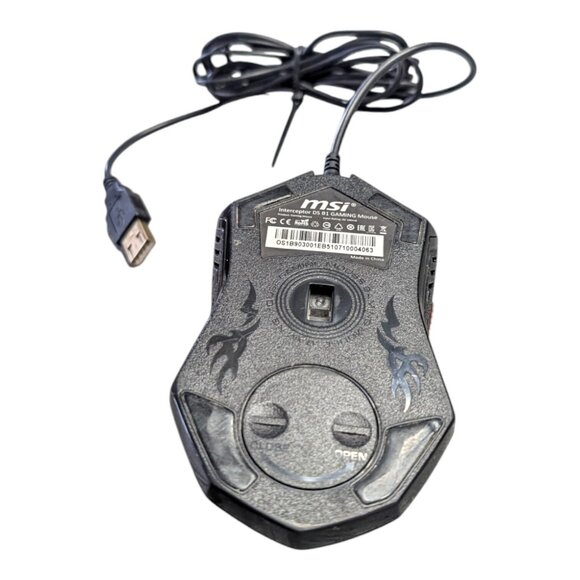 MSI Interceptor DS B1 Gaming Mouse - Red LED 5-Button - Tested Working - Picture 5 of 8